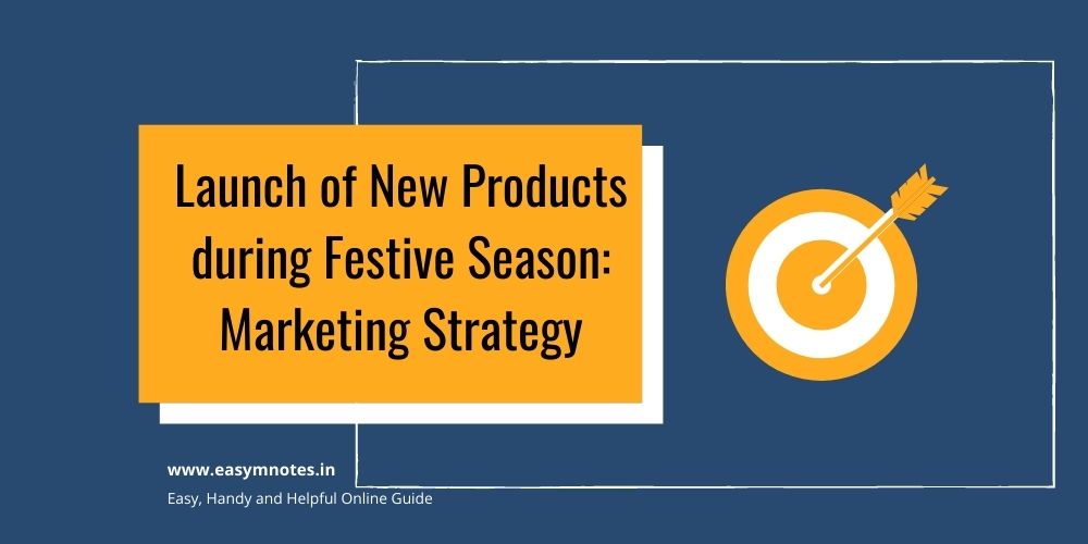 Launch of New Products during Festive Season Marketing Strategy