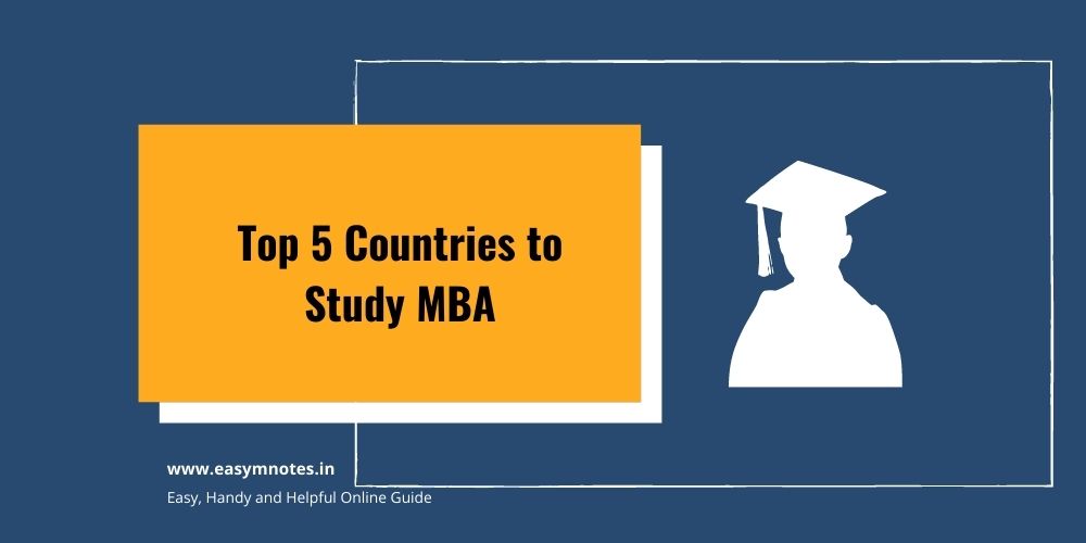 Top 5 Countries to Study MBA
