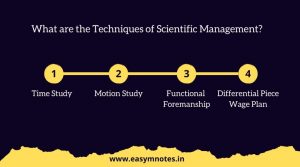 What are the Techniques of Scientific Management
