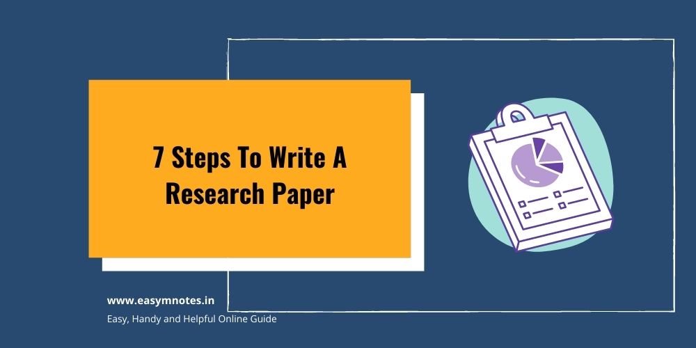Read 7 Steps To Write A Research Paper