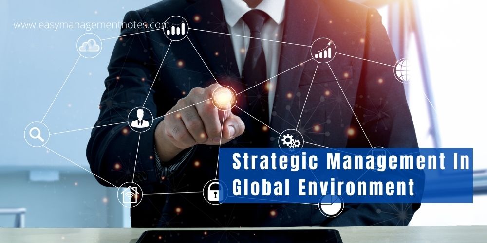 Strategic Management In Global Environment