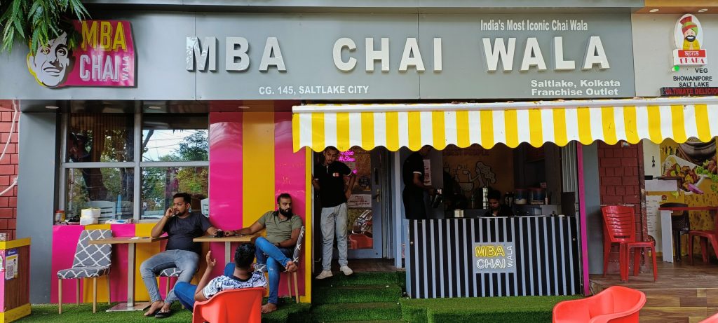 MBA chai waala Kolkata Franchise outlet