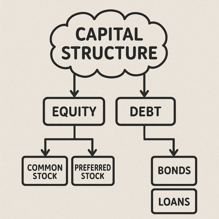 Capital Structure Diagram