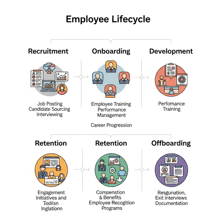 Employee Lifecycle Diagram