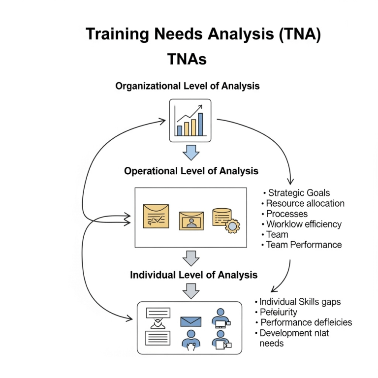 Training needs Analysis Diagram